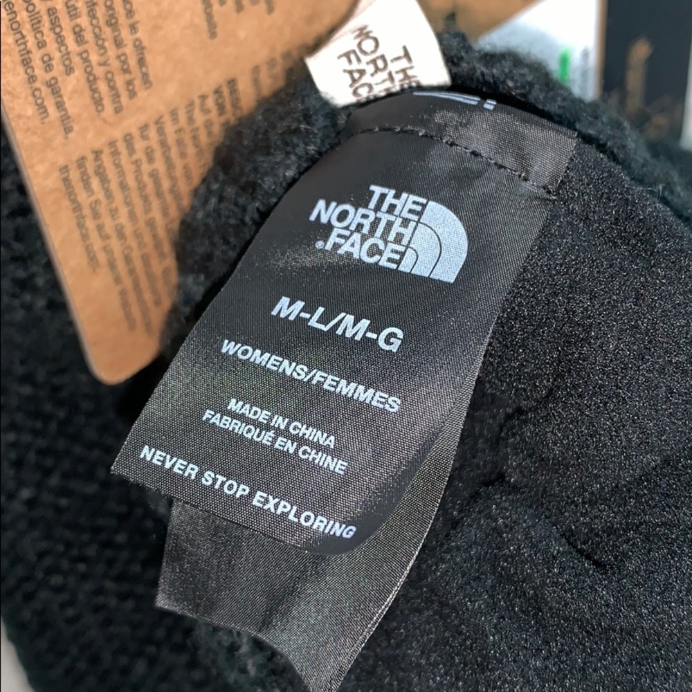 The North Face Womens Cable Minna Mitts TNF Black - Picture 4 of 7